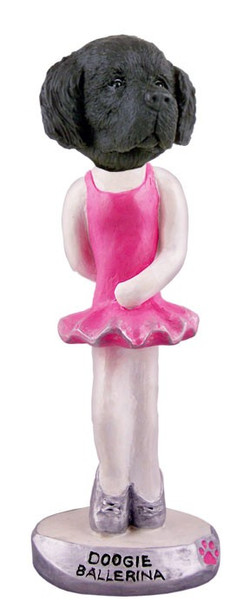 Newfoundland Ballerina Doogie Collectible Dog Figurine