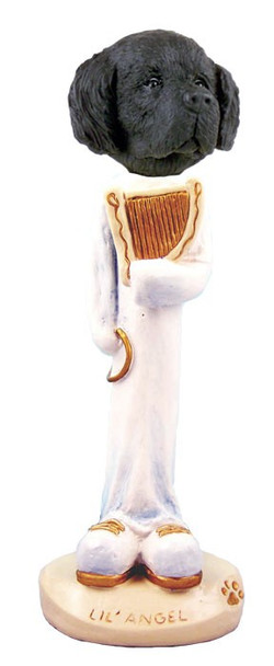 Newfoundland Lil Angel Doogie Collectible Dog Figurine