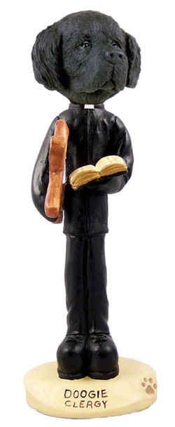 Newfoundland Clergy Doogie Collectible Dog Figurine