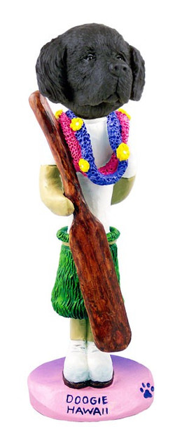 Newfoundland Hawaii Doogie Collectible Dog Figurine