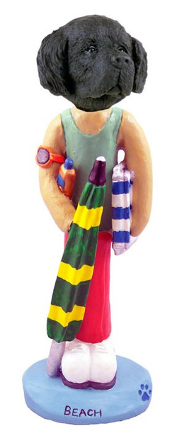 Newfoundland Beach Doogie Collectible Dog Figurine