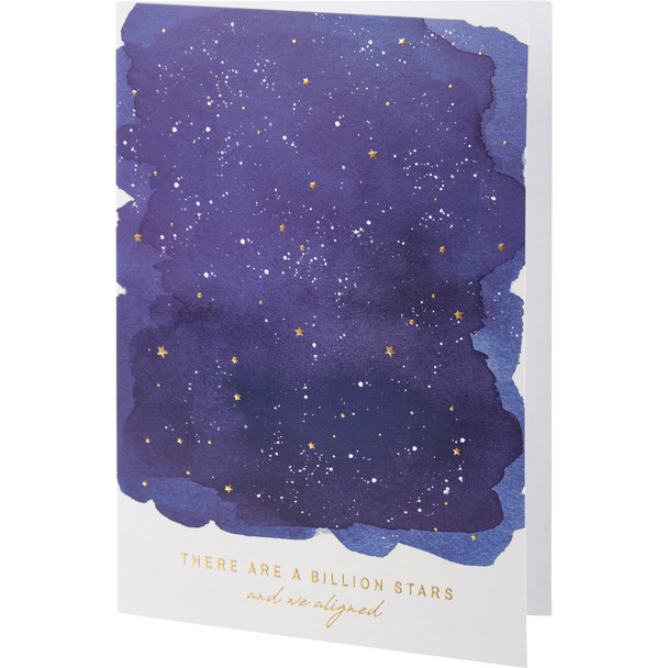 Set of 6 Greeting Cards With Envelopes - A Billion Stars & We Aligned from Primitives by Kathy