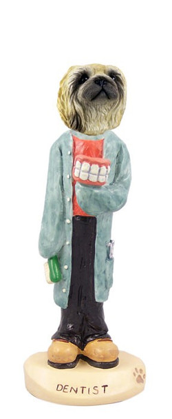 Pekingese Dentist Doogie Collectible Dog Figurine