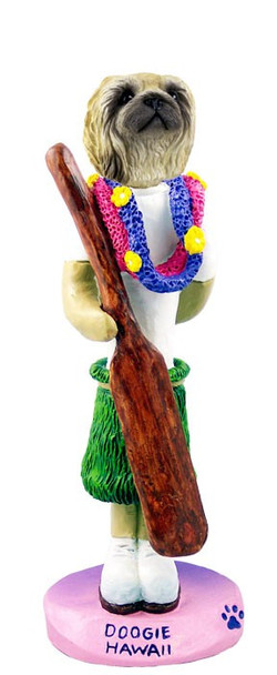 Pekingese Hawaii Doogie Collectible Dog Figurine