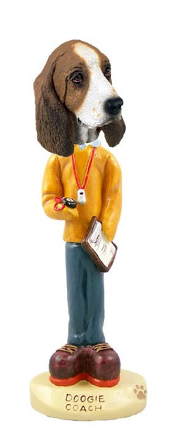 Basset Hound Coach Doogie Collectible Dog Figurine