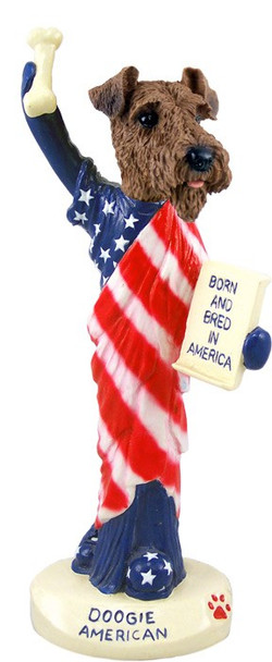 Airedale American Doogie Collectible Dog Figurine