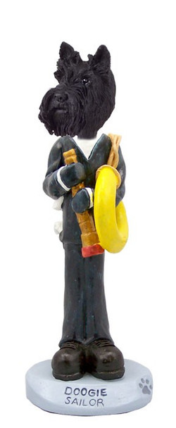 Scottish Terrier Sailor Doogie Collectible Dog Figurine