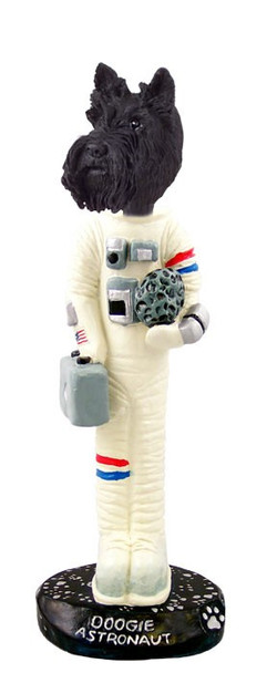 Scottish Terrier Astronaut Doogie Collectible Dog Figurine