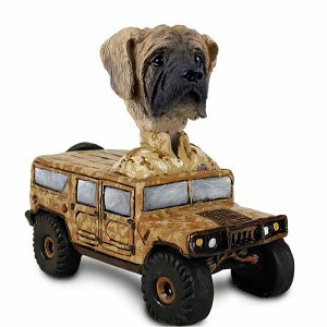 Mastiff Hummer Doogie Collectible Dog Figurine