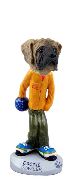 Mastiff Bowler Doogie Collectible Dog Figurine