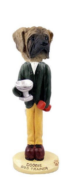 Mastiff Trainer Doogie Collectible Dog Figurine