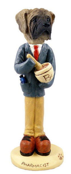 Mastiff Pharmacist Doogie Collectible Dog Figurine