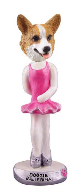 Pembroke Welsh Corgi Ballerina Doogie Collectible Dog Figurine