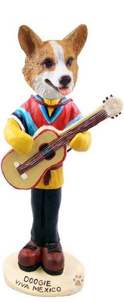 Pembroke Welsh Corgi Viva Mexico Doogie Collectible Dog Figurine