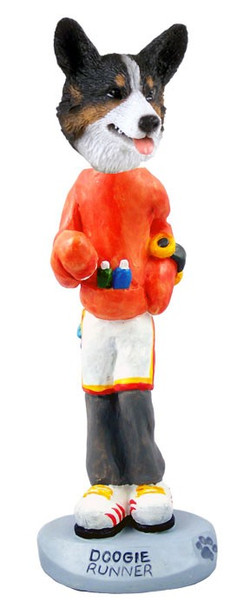 Cardigan Welsh Corgi Runner Doogie Collectible Dog Figurine