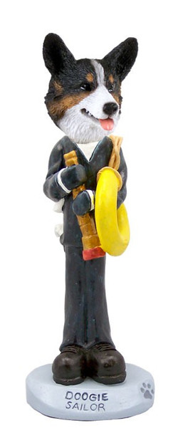 Cardigan Welsh Corgi Sailor Doogie Collectible Dog Figurine