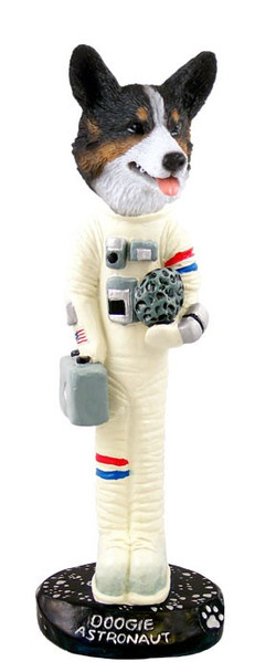 Cardigan Welsh Corgi Astronaut Doogie Collectible Dog Figurine