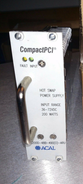 ARRIS Cadant C3 DC Power Supply CompactPCI HDC200D-48B-490(O)-ARU