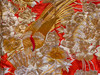 Japanese Silk Embroidery Ceremonial Kimono 1986, 54” x 72”, Early 20th Century, Japan, @thepersianknot, SKU 1986