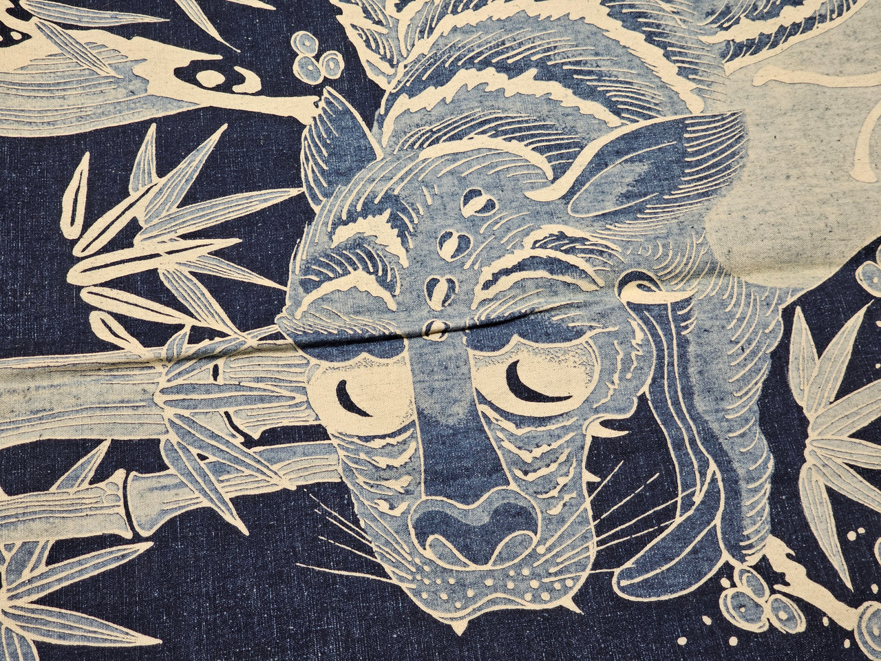 Japanese Indigo Textile 2049