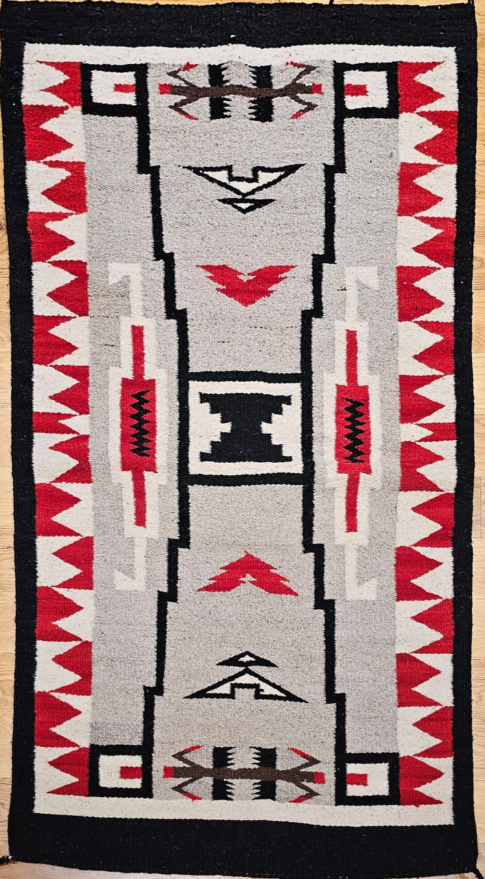 Navajo Rug ピクトリアル柄 Navajo Rug ピクトリアル柄 Navajo Rug ピクトリアル柄