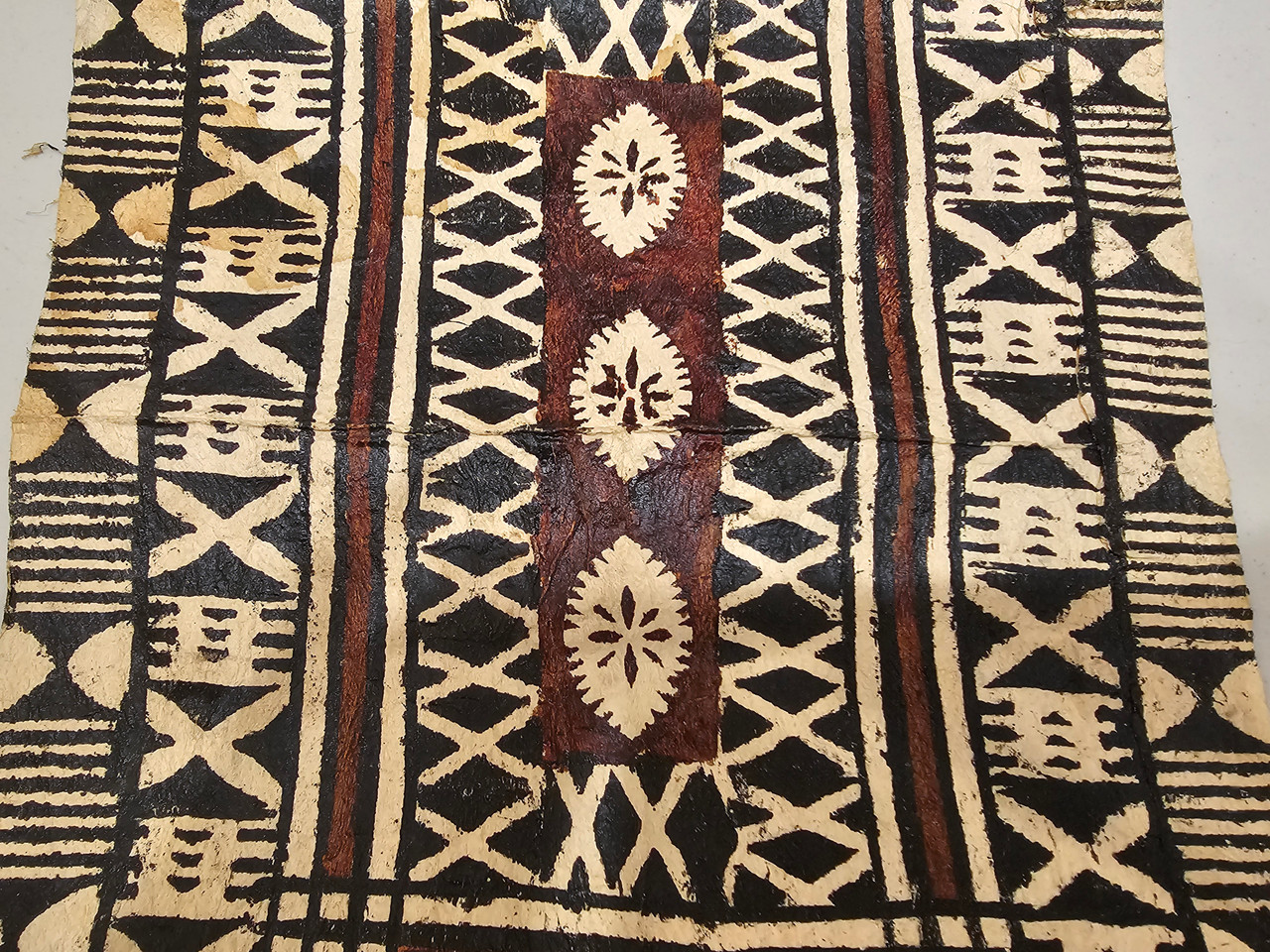 Antique Pacific Tonga Tapa Cloth | Textile