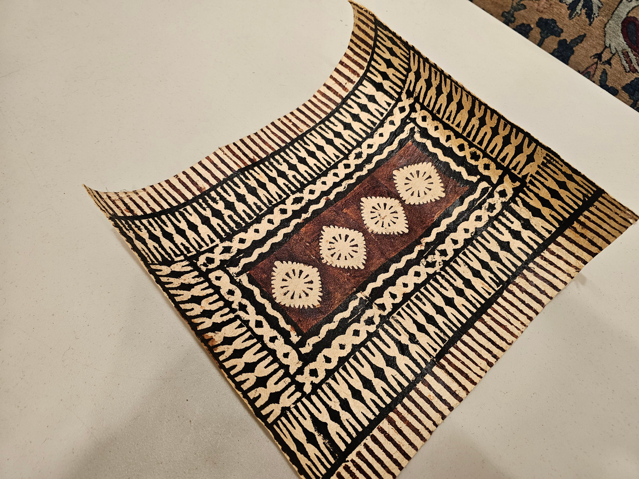 Antique Pacific Tonga Tapa Cloth | Textile
