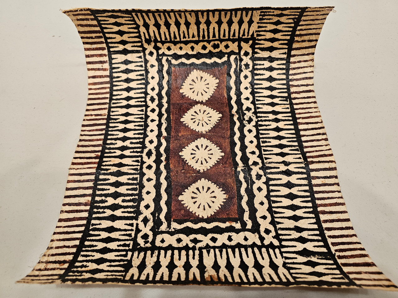 Antique Pacific Tonga Tapa Cloth | Textile