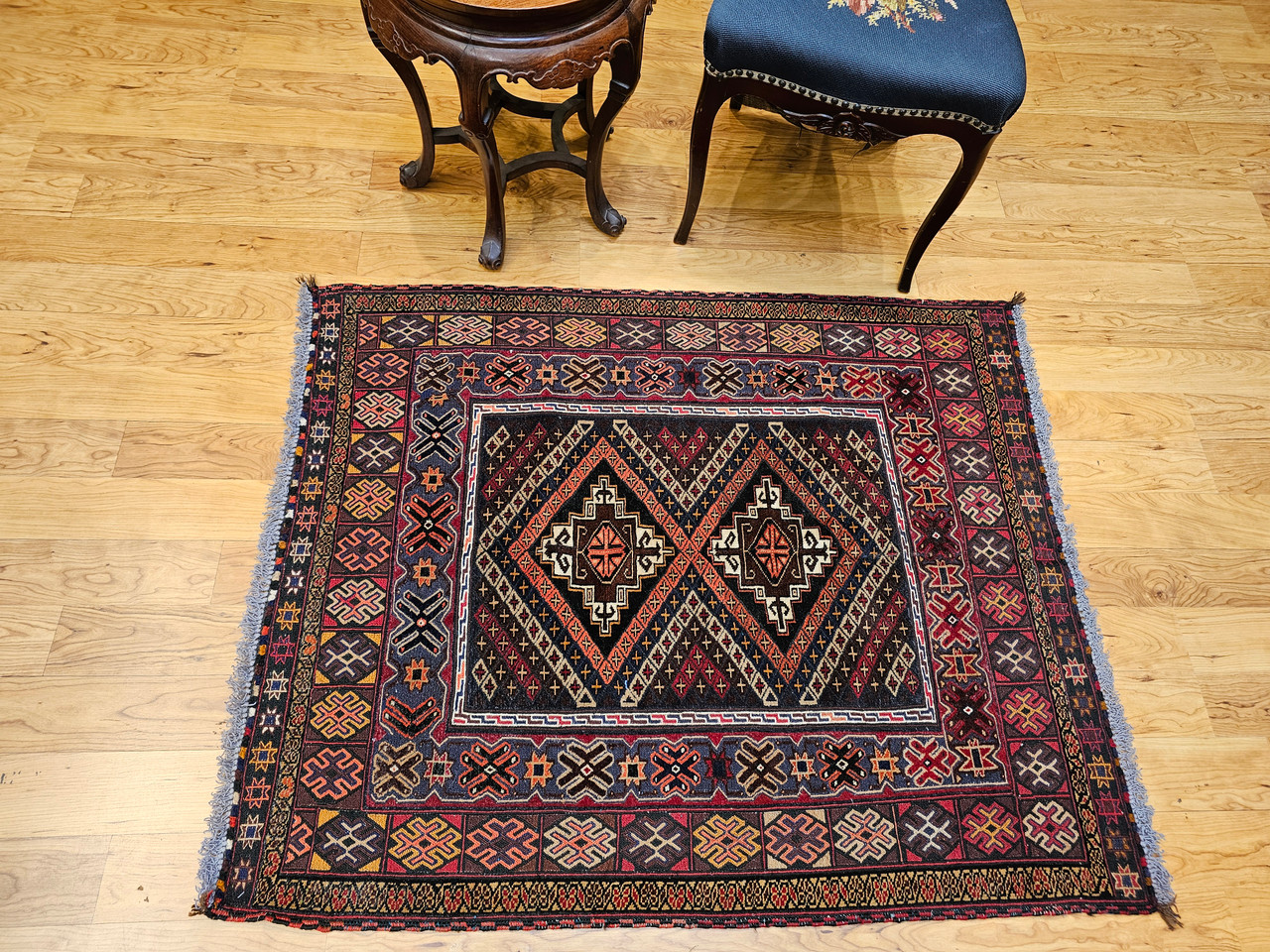 ラグ・カーペット Baluch rug Vintage Baluch 3x4 | Handwoven Antique Textile