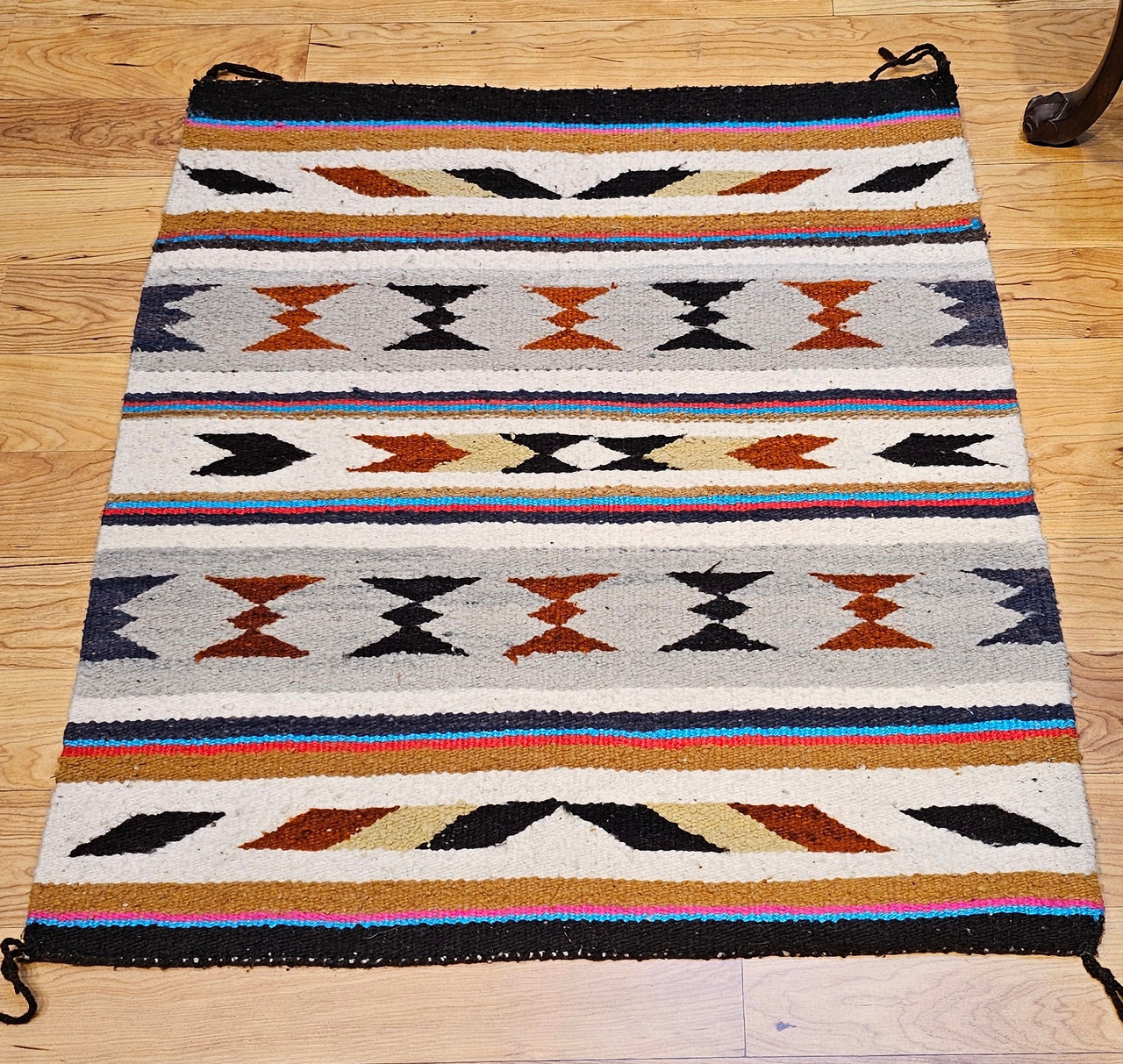Tapis De Selle Turkmène  Chaine, Trame Et Velours En Laine Turkmenistan Vers 1940 120 X 70 Cm