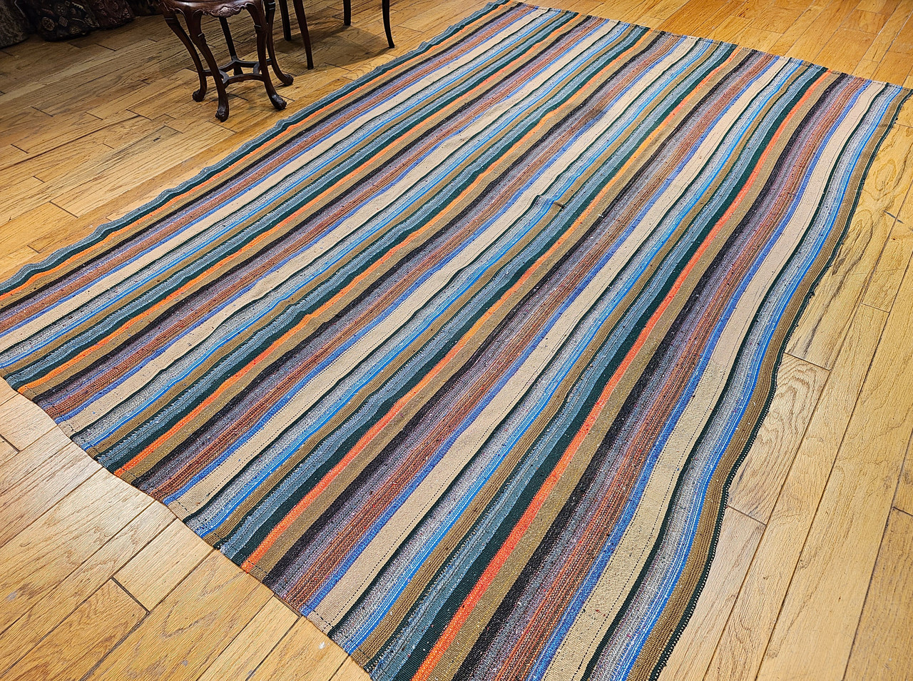 Vintage Persian Jajim Kilim 7x10 | Nomadic Flatweave