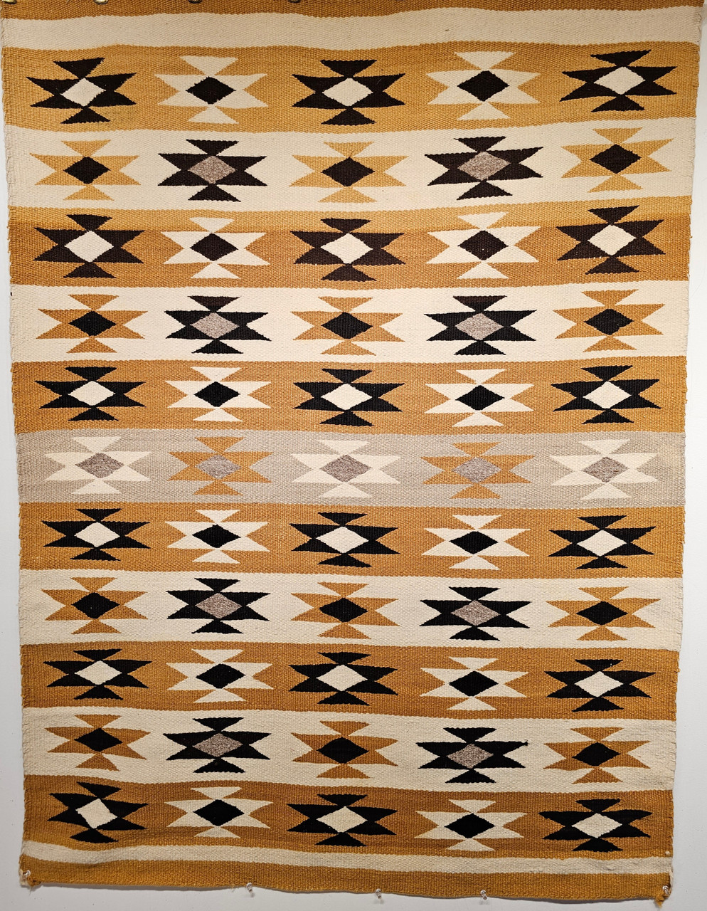 Antique Navajo Rug | Geometric, Natural Dyes