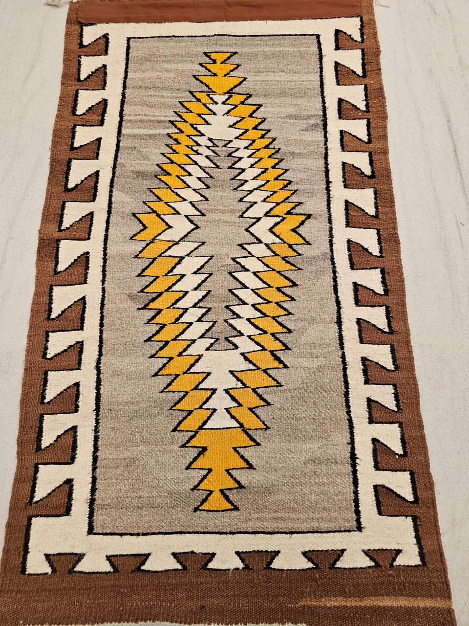 Antique Navajo Rug | Geometric, Natural Dyes