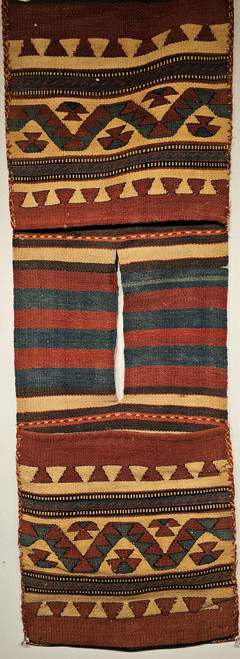 Antique Turkish Double Saddlebag | Textile