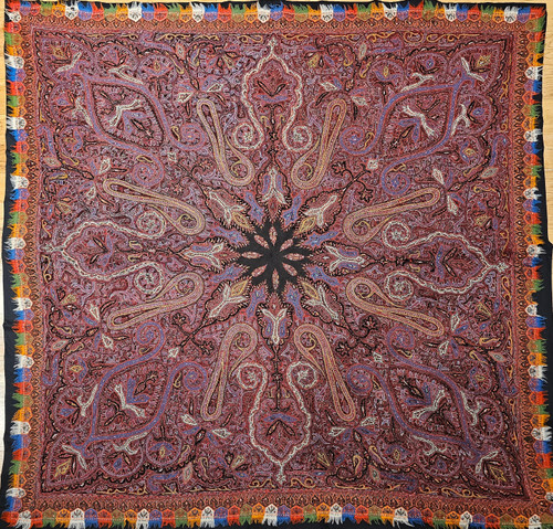 Antique Indian Kashmiri Pieced Shawls | Handwoven