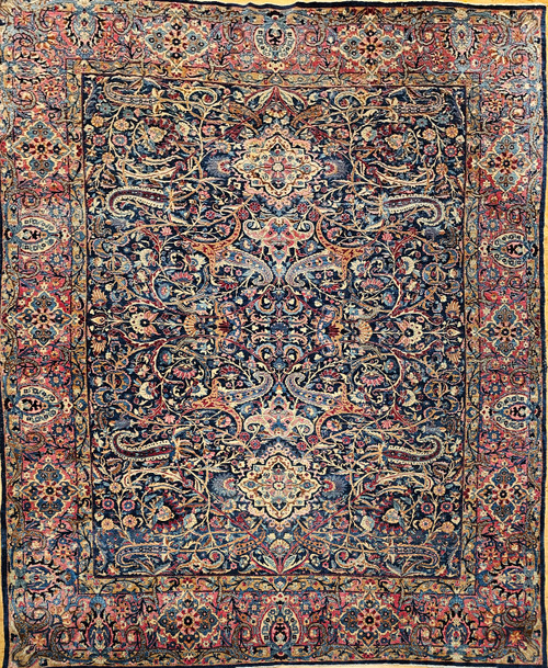 Antique Persian Yazd | Rug