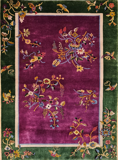 Vintage Chinese Art Deco | Rug