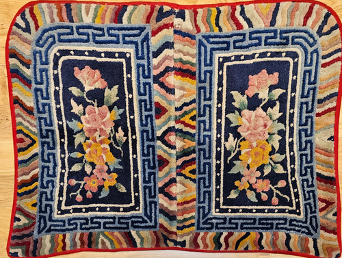 Antique Tibetan Saddle Blanket | Textile