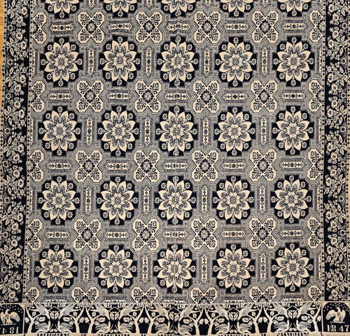 Vintage American Coverlet | Textile