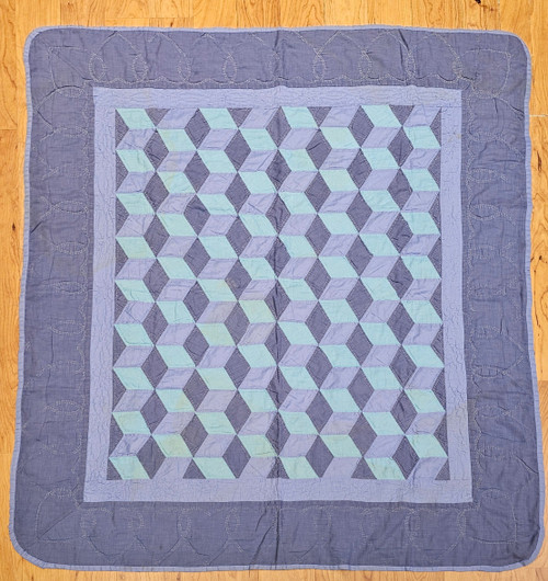 Vintage Amish Quilt | Baby Blocks Lancaster County