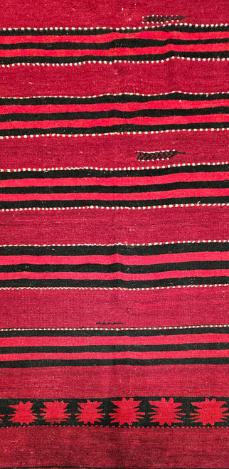 Vintage Turkish Hand Woven Kilim Runner, @thepersianknot , SKU 2230 Vintage Turkish Hand Woven Kilim Runner, @thepersianknot , SKU 2230
