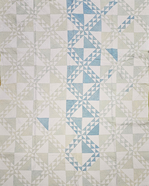 Vintage American Pennsylvania Dutch Quilt | Handwoven