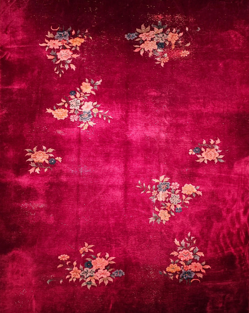Vintage Chinese Art Deco | Rug