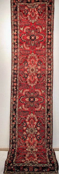 Antique Persian Lilian Rug 2x6 | Tribal Floral