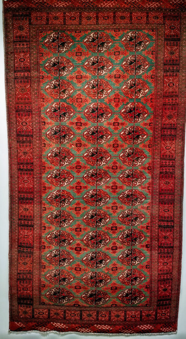 Turkmen 1053, 4’ 2” x 7’ 10”, 1st Quarter of the 1900s