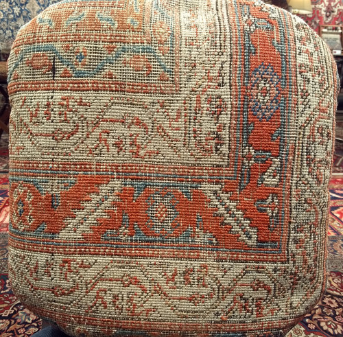 Antique Persian Carpet Pillow | Pair Available