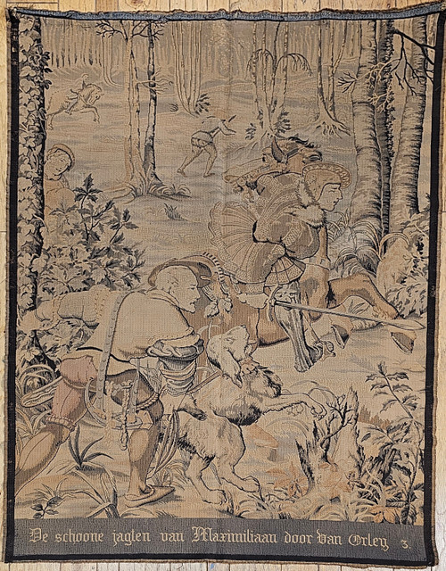 Antique Tapestry | European Woven Textile
