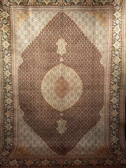 Tabriz Mahi 1221, 8’ 4” x 11’ 8”, 3rd Quarter 20th Century