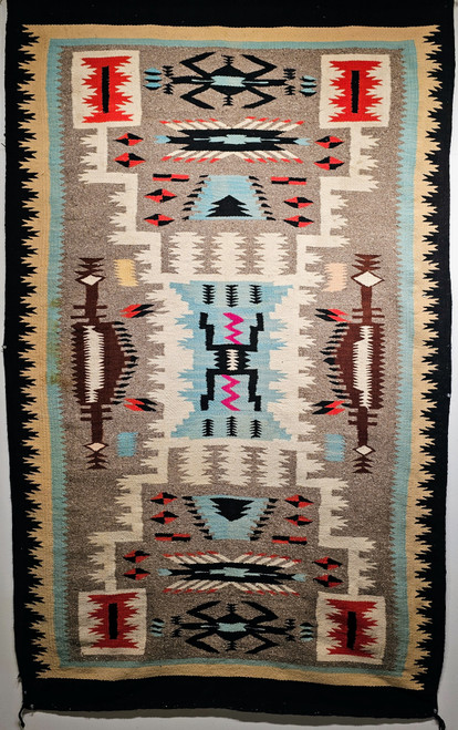 Navajo 1650,  4′ 6″ x 7' 3", 2nd Quarter of the 1900s