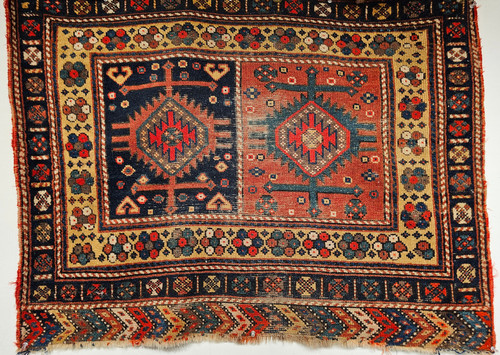 Antique Persian Luri Tribal Bagface | 19th Century